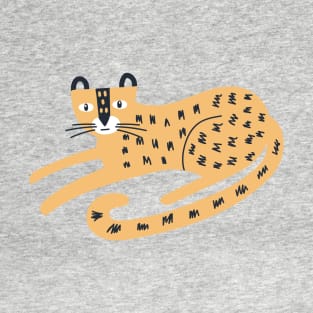 Leopard Illustration T-Shirt